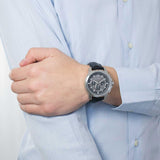 Maserati Successo 44mm Grey Dial Black Leather Strap Watch For Men - R8871621006 Buy Now By Maserati