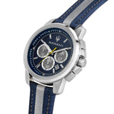 Maserati Royale 44mm Stainless Steel Fiber Strap Watch For Men - R8871637001 Buy Now By Maserati