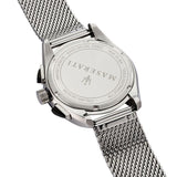 Maserati Traguardo Black Dial Silver Mesh Bracelet Watch For Men - R8873612005 Buy Now By Maserati