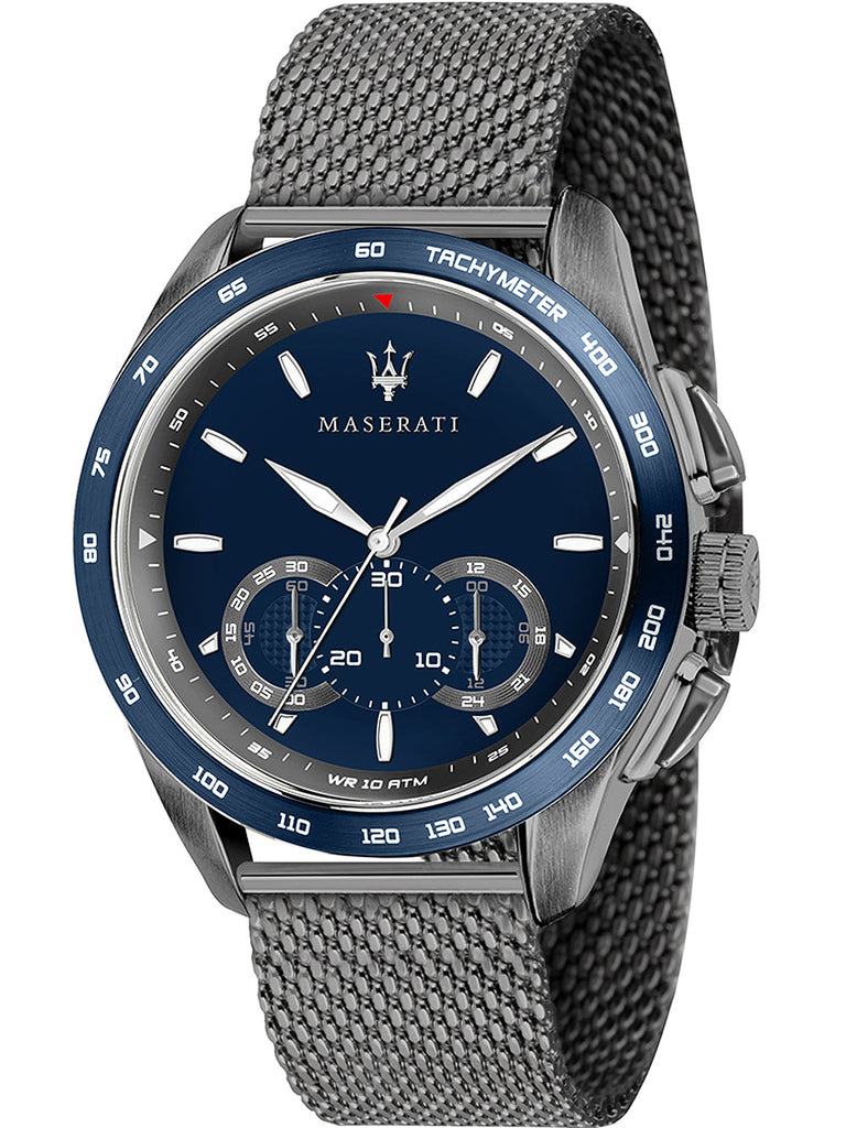 Maserati Traguardo 45mm Chronograph Blue Dial Watch For Men - R8873612009 Buy Now By Maserati
