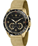 Maserati Traguardo 45mm Quartz Gold Black Dial Watch For Men - R8873612010 Buy Now By Maserati