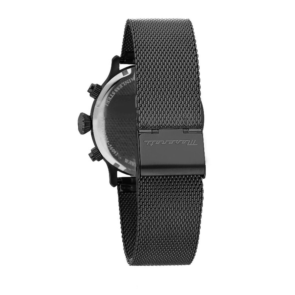 Maserati Epoca Chronograph Black Dial Black Mesh Strap Watch For Men - R8873618013 Buy Now By Maserati