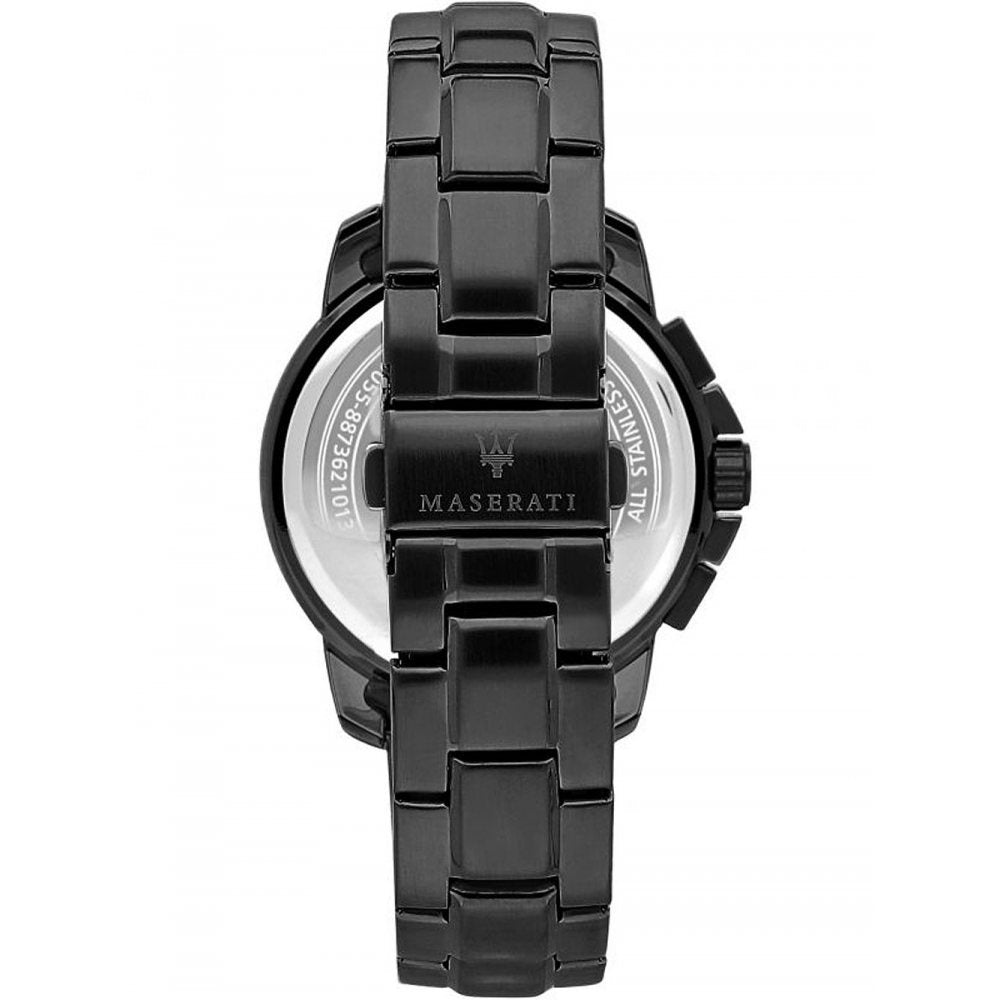 Maserati Ingegno Tachymeter Blue Dial Black Steel Strap Watch For Men - R8873619001 Buy Now By Maserati