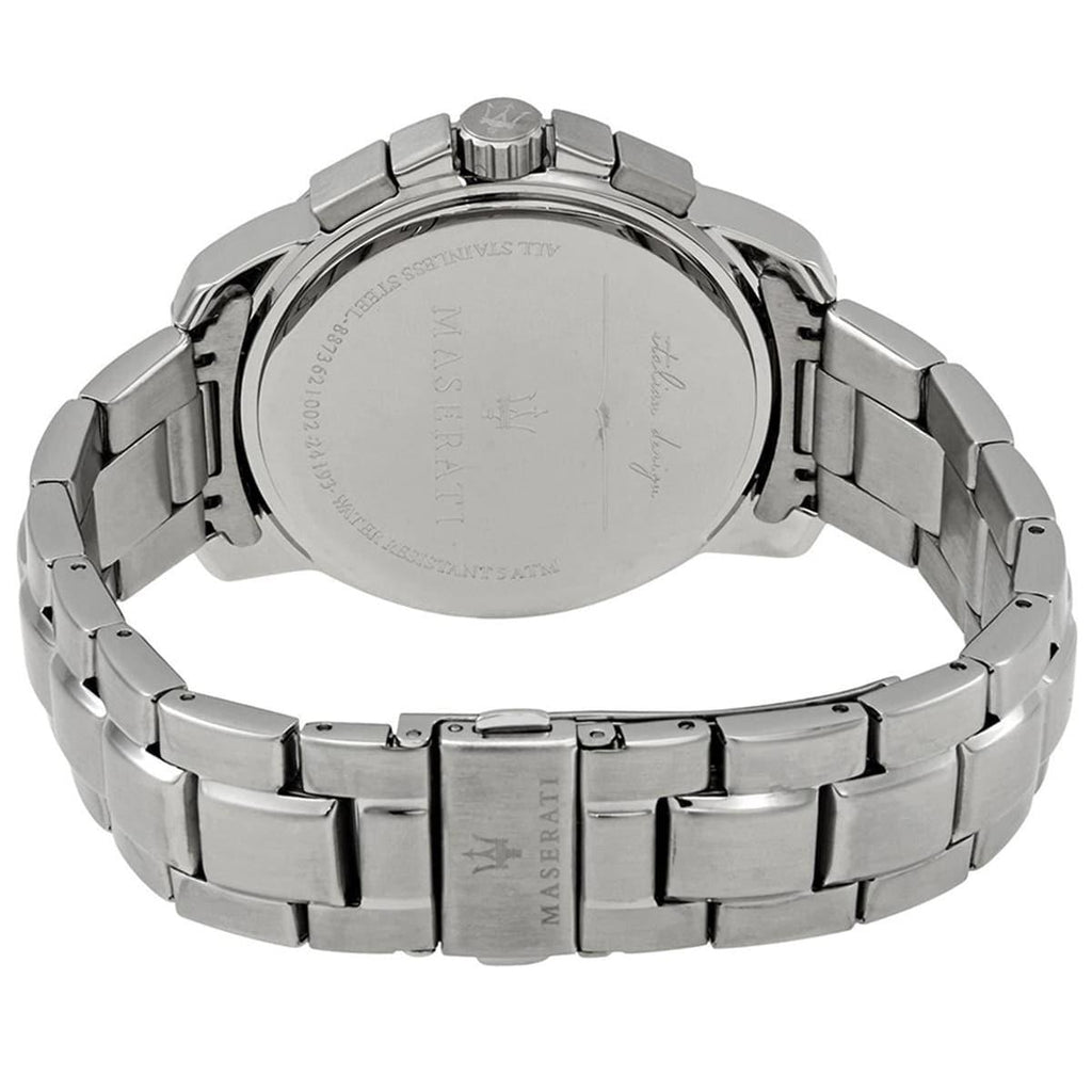Maserati Successo Chronograph Blue Dial Silver Steel Strap Watch For Men - R8873621002 Buy Now By Maserati