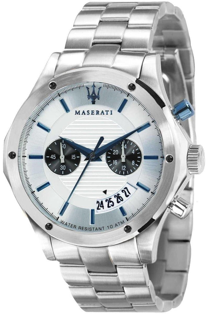 Maserati Circuito Chronograph Silver Dial Silver Steel Strap Watch For Men - R8873627005 Buy Now By Maserati