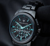 Maserati Aqua Edition Quartz Precision Chronograph Black Dial Watch For Men - R8873644003 Buy Now By Maserati