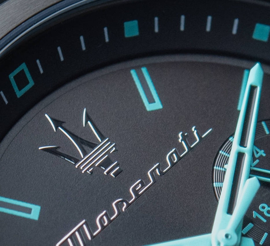 Maserati Aqua Edition Quartz Precision Chronograph Black Dial Watch For Men - R8873644003 Buy Now By Maserati