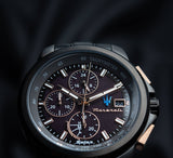 Maserati Successo Solar Black Dial Grey Steel Strap Watch For Men - R8873645001 Buy Now By Maserati