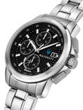 Maserati Successo Solar Edition Black Dial Silver Steel Strap Watch For Men - R8873645003 Buy Now By Maserati