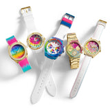 Guess Athena White Dial White Rubber Strap Watch for Women - GW0030L6 Buy Now By Guess