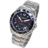 Coach Kent Chronograph Blue Dial Silver Steel Strap Watch for Men - 14602555 Buy Now By Coach