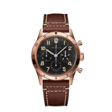 Breitling Avi 1953 Edition Black Dial Brown Leather Strap Watch for Men - RB0920131B1X1 Buy Now By Breitling