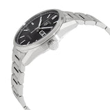 Tag Heuer Carrera Day Date Automatic Black Dial Silver Steel Strap Watch for Men - WBN2010.BA0640 Buy Now By Tag Heuer