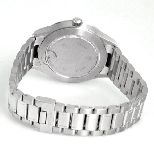 Tudor Style Automatic Burgundy Red Dial Silver Steel Strap Watch for Men - M12710-0015 Buy Now By Tudor