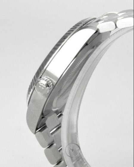 Tudor Style Automatic Black Dial Silver Steel Strap Watch for Men - M12710-0003 Buy Now By Tudor