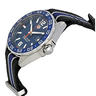 Tag Heuer Formula 1 Quartz Blue Dial Two Tone NATO Strap Watch for Men - WAZ1010.FC8197 Buy Now By Tag Heuer