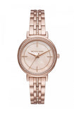 Michael Kors Cinthia Mother of Pearl Rose Gold Dial Rose Gold Steel Strap Watch for Women - MK3643 Buy Now By Michael Kors