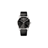 Calvin Klein City Black Dial Black Leather Strap Watch for Men - K2G21107 Buy Now By Calvin Klein