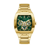 Guess Phoenix Multi Function Green Dial Gold Steel Strap Watch for Men - GW0456G3 Buy Now By Guess