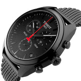 Tissot T Classic PR 100 Chronograph Black Dial Black Mesh Bracelet Watch For Men - T101.417.33.051.00 Buy Now By Tissot