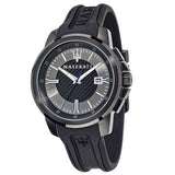 Maserati SFIDA Black Dial Black Rubber Strap Watch For Men - R8851123004 Buy Now By Maserati