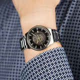 Mido Commander Automatic Gradient Black Dial Silver Steel Strap Watch For Men - M021.407.11.411.00 Buy Now By Mido