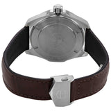 Tag Heuer Aquaracer Caliber 5 Black Dial Brown Leather Strap Watch for Men - WAY201M.FC6474 Buy Now By Tag Heuer