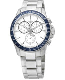 Tissot V8 Quartz T Sport Chronograph White Dial Silver Steel Strap Watch For Men - T106.417.11.031.00 Buy Now By Tissot