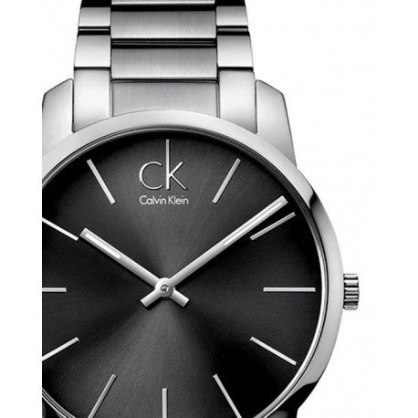 Calvin Klein City Black Dial Silver Steel Strap Watch for Men - K2G21161 Buy Now By Calvin Klein