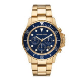 Michael Kors Everest Chronograph Blue Dial Two Tone Steel Strap Watch For Men - MK8978 Buy Now By Michael Kors