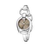 Gucci Horsebit Collection Quartz Brown Dial Silver Steel Strap Watch For Women - YA139501 Buy Now By Gucci