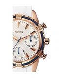 Guess Catalina White Dial White Silicon Strap Watch For Women - W0562L1 Buy Now By Guess
