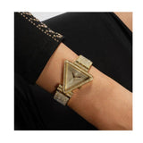 Guess Fame Crystals Gold Dial Gold Steel Strap Watch For Women - GW0644L2 Buy Now By Guess