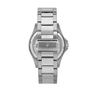 Maserati SFIDA Chronograph Black Dial Silver Steel Strap Watch For Men - R8853140005 Buy Now By Maserati