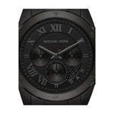 Michael Kors Brecken Chronograph Black Dial Black Steel Strap Watch For Men - MK8482 Buy Now By Michael Kors