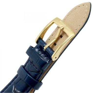 Michael Kors Emery Quartz Diamond Silver Dial Blue Leather Strap Watch For Women - MK2982 Buy Now By Michael Kors