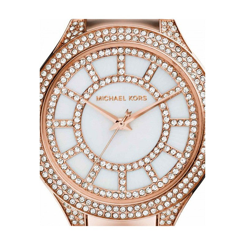 Michael Kors Kerry Mother of Pearl Dial Rose Gold Steel Strap Watch for Women - MK3313 Buy Now By Michael Kors