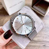 Michael Kors Jaryn Silver Dial Silver Mesh Bracelet Watch for Men - MK8541 Buy Now By Michael Kors