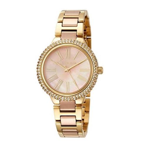 Michael Kors Taryn Rose Gold Dial Two Tone Steel Strap Watch For Women - MK6564 Buy Now By Michael Kors