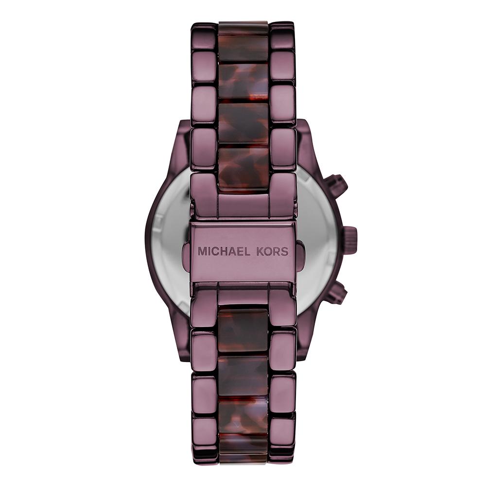 Michael Kors Ritz Chronograph Purple Dial Purple Steel Strap Watch For Women - MK6720 Buy Now By Michael Kors