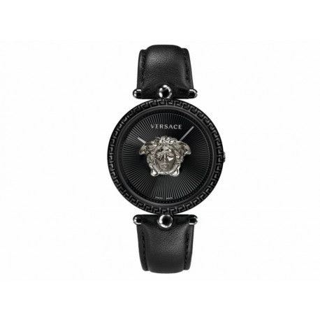 Versace Palazzo Empire Black Dial Black Leather Strap Watch for Women - VCO050017 Buy Now By Versace