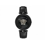 Versace Palazzo Empire Black Dial Black Leather Strap Watch for Women - VCO050017 Buy Now By Versace
