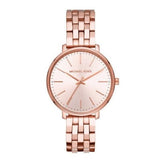 Michael Kors Pyper Three-Hand Rose Gold Dial Rose Gold Steel Strap Watch For Women - MK3897 Buy Now By Michael Kors