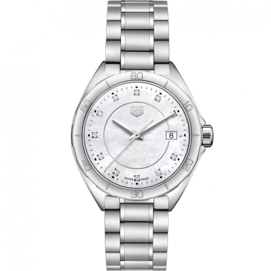Tag Heuer Formula 1 Diamonds Mother of Pearl White Dial Watch for Women - WBJ1319.BA0666 Buy Now By Tag Heuer