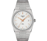 Tissot PRX Quartz Silver Dial Silver Steel Strap Watch for Men - T137.410.11.031.00 Buy Now By Tissot
