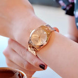 Tissot T Wave Rose Gold Dial Rose Gold Steel Strap Watch For Women - T112.210.33.456.00 Buy Now By Tissot