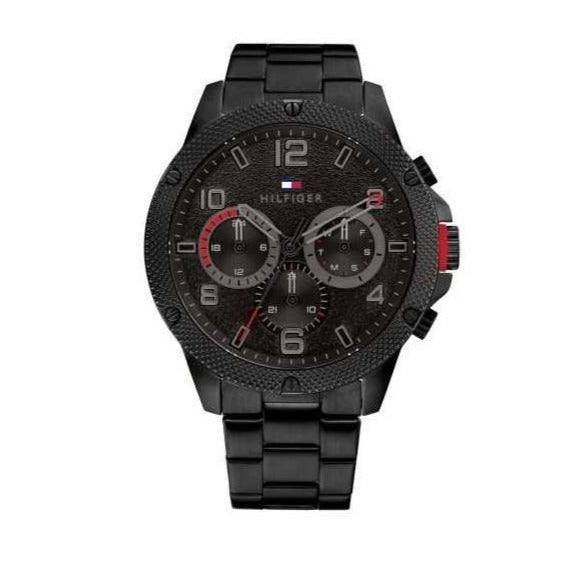Tommy Hilfiger Blaze Chronograph Black Dial Black Steel Strap Watch For Men - 1792030 Buy Now By Tommy Hilfiger