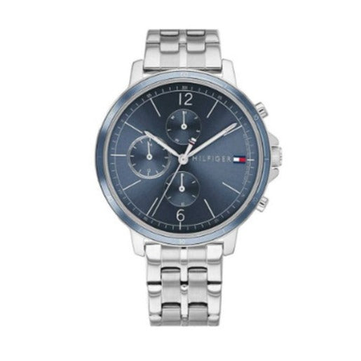 Tommy Hilfiger Casual Quartz Blue Dial Silver Steel Strap Watch For Women - 1782188 Buy Now By Tommy Hilfiger