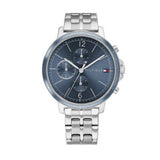 Tommy Hilfiger Casual Quartz Blue Dial Silver Steel Strap Watch For Women - 1782188 Buy Now By Tommy Hilfiger