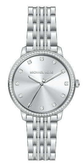 Michael Kors Melissa Quartz Silver Dial Silver Steel Strap Watch for Women - MK4367 Buy Now By Michael Kors